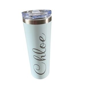 Chloe Tumbler -Powder Blue Corkcicle Personalized
Tumbler-Monogram Corkcicle